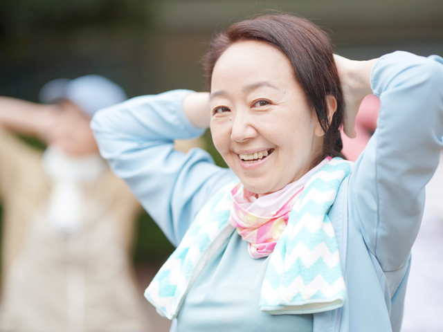 65歳以上の女性の画像